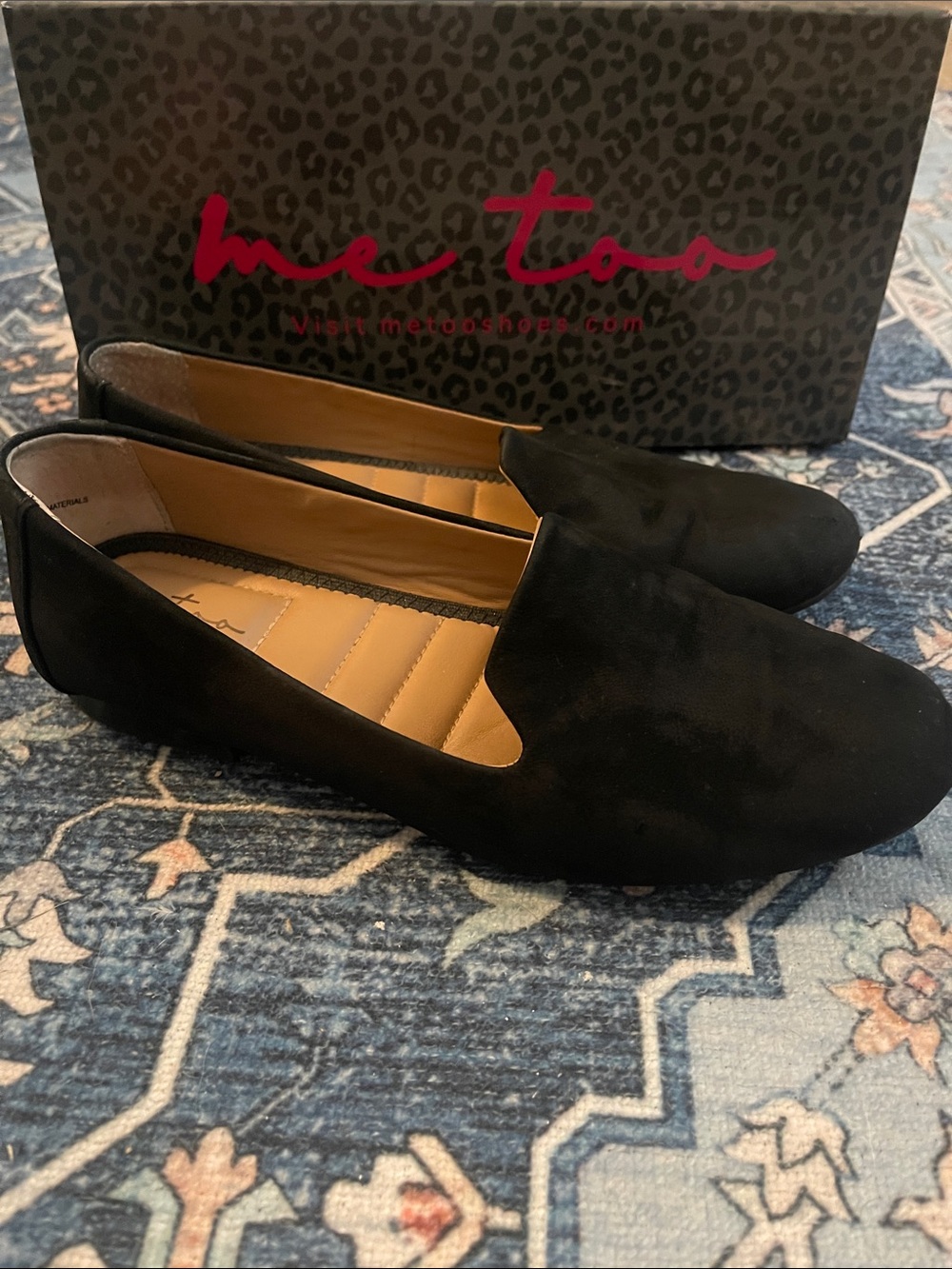 me too Black Women's Slip-On Loafers